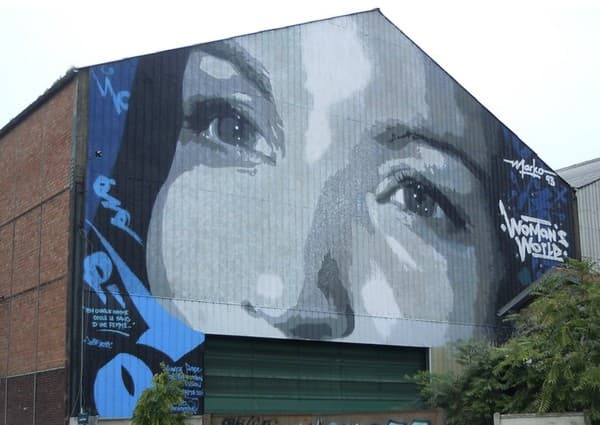 Fresque Sarah Ourahmoune